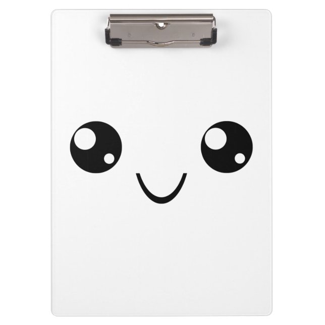 Smile Face Klemmbrett (Vorderseite)