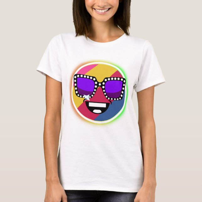 smile face T-Shirt (Vorderseite)