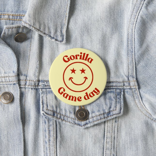 Smile Gorilla Game Day Button (Beispiel)