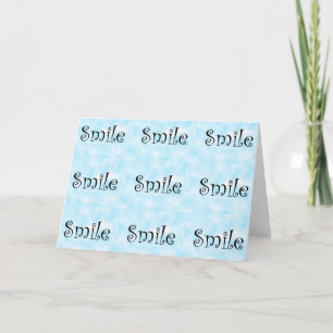 Smile-Greeting Cards Karte