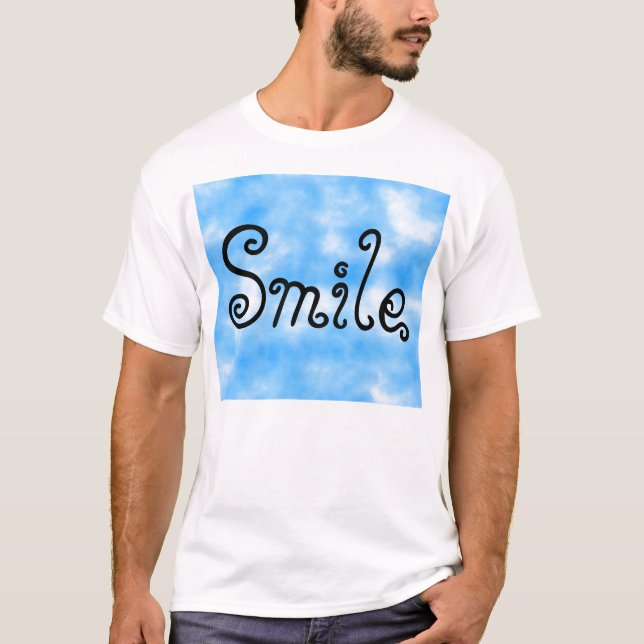 Smile-men-T - Shirt (Vorderseite)