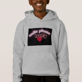 Smile Please Kinder Pullover Kapuzenpullover