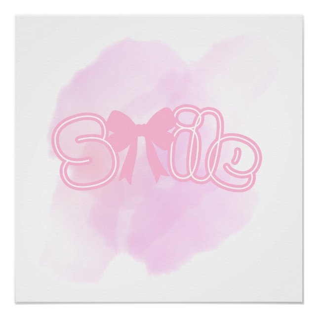 Smile poster (Vorderseite)