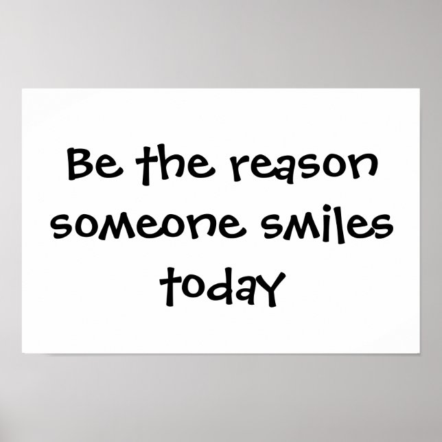 Smile Poster (Vorne)