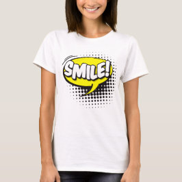 SMILE RETRO T SHIRT