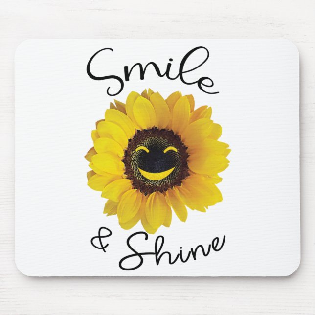 Smile & Shine Mouse Pad Mousepad (Vorne)