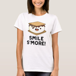 Smile Smore Funny Sweet Food Puff T-Shirt