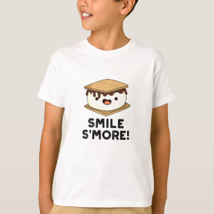 Smile Smore Funny Sweet Food Puff T-Shirt