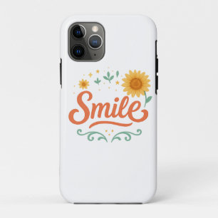 Smile Sonnenblume iPhone 11 Pro Hülle Positive S