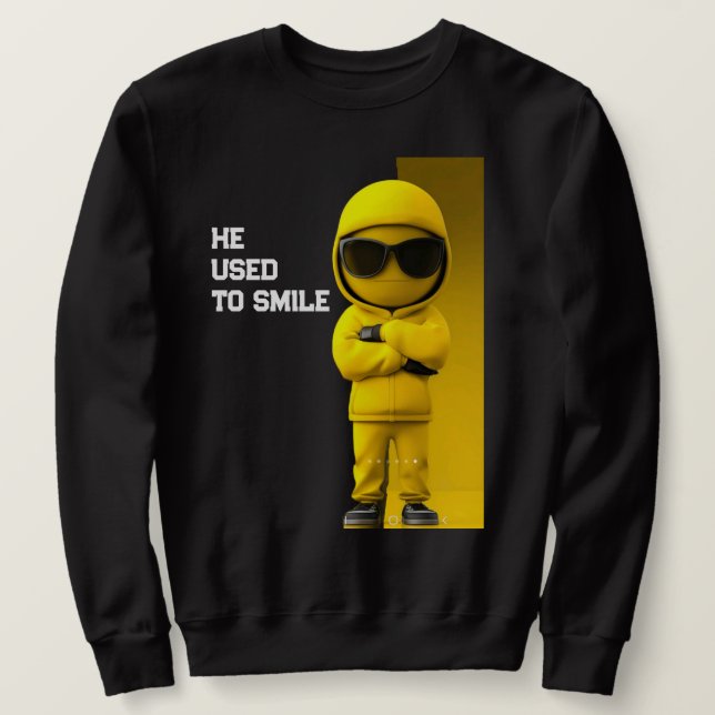 Smile Sweatshirt (Design vorne)