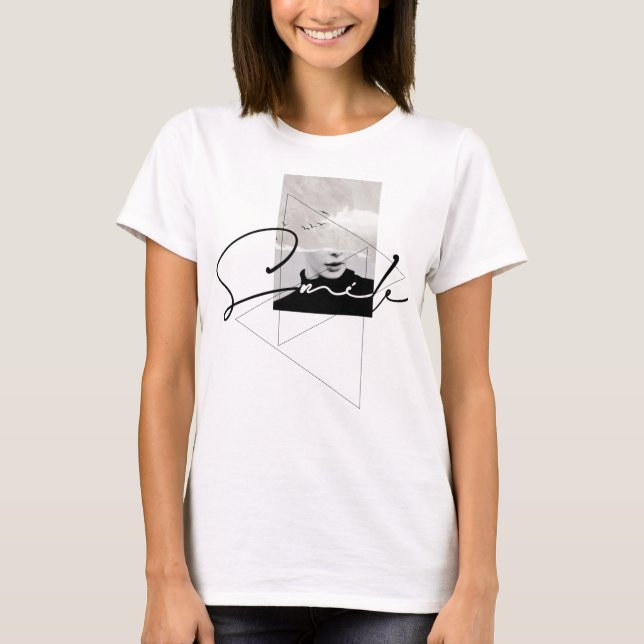 Smile-T-Shirt T-Shirt (Vorderseite)