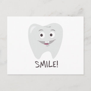 Smile Tooth Postkarte