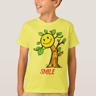 "Smile Tree" Positive Vibes T-Shirt