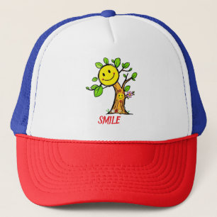 "Smile Tree" Positive Vibes Truckerkappe