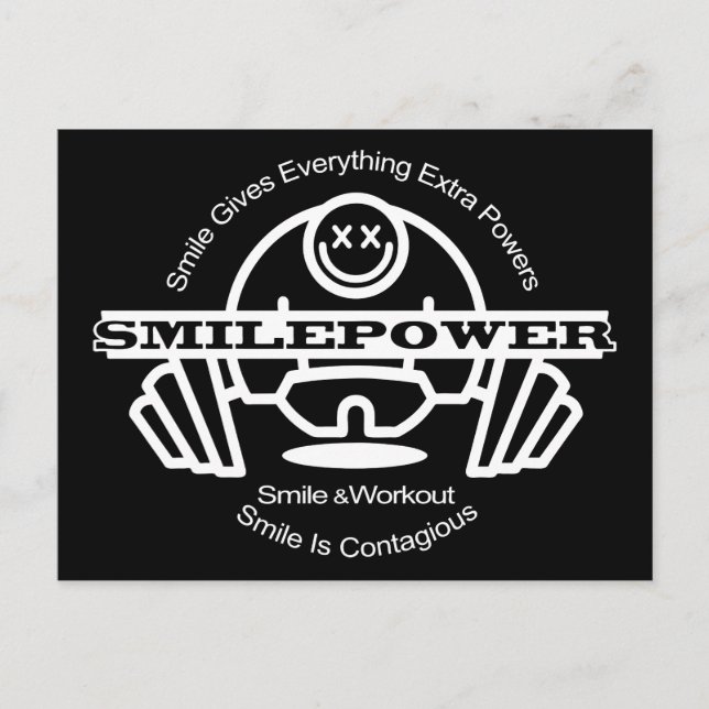 Smilepourin Postkarte (Vorderseite)