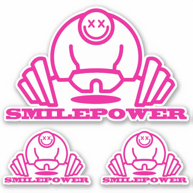 SmilePower Aufkleber (Vorderseite)