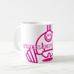Smilepower rosa kaffeetasse