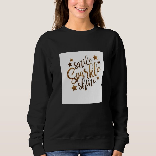 Smiles and shines t-shirts for women  (Vorderseite)