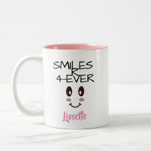 SMILES R 4-EVER (PERSONALISIERTE) TASSE