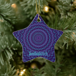 Smileskitch-Galaxie-Schmuck Keramik Ornament