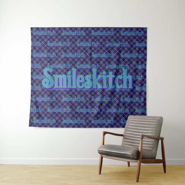 Smileskitch-Teppich Wandteppich (Beispiel (Horizontal))