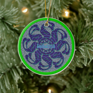 Smileskitch-Weihnachtsschmuck Keramik Ornament