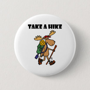 Smileteessports Lustig Mach Einen Spaziergang Elch Button