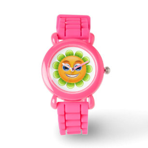 SMILEY BLUME ARMBANDUHR