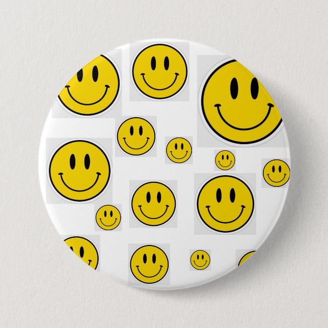 Smiley Face-Brosche Button (Vorderseite)