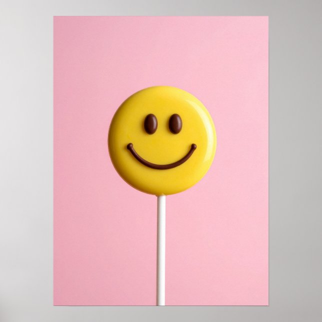 smiley face poster (Vorne)
