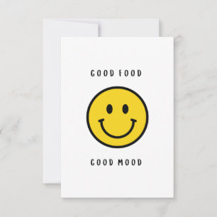Smiley-Gesicht Geschenk, Emoji-Gesicht Dankeskarte