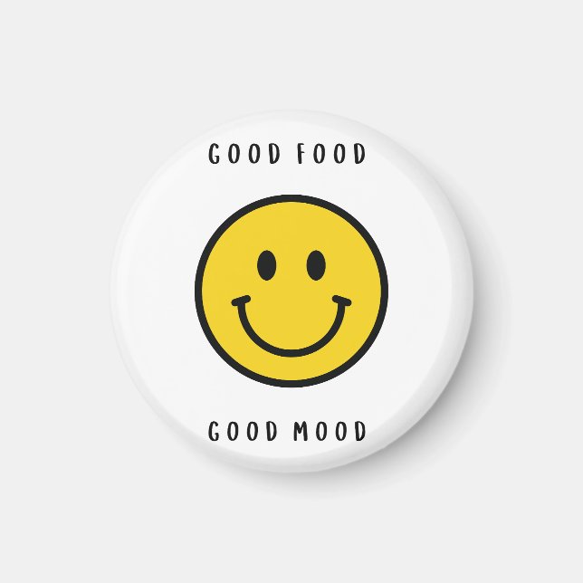 Smiley-Gesicht-Magnet, Emoji-Gesicht-Magnet Magnet (Vorne)