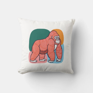 Smiley Gorilla  Kissen