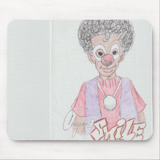 Smiley, Happy Clown-Maus-Pad Mousepad