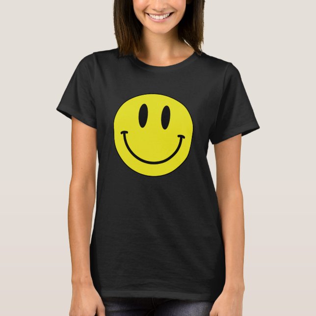 SMILEY HAPPY FACE T - SHIRT (Vorderseite)