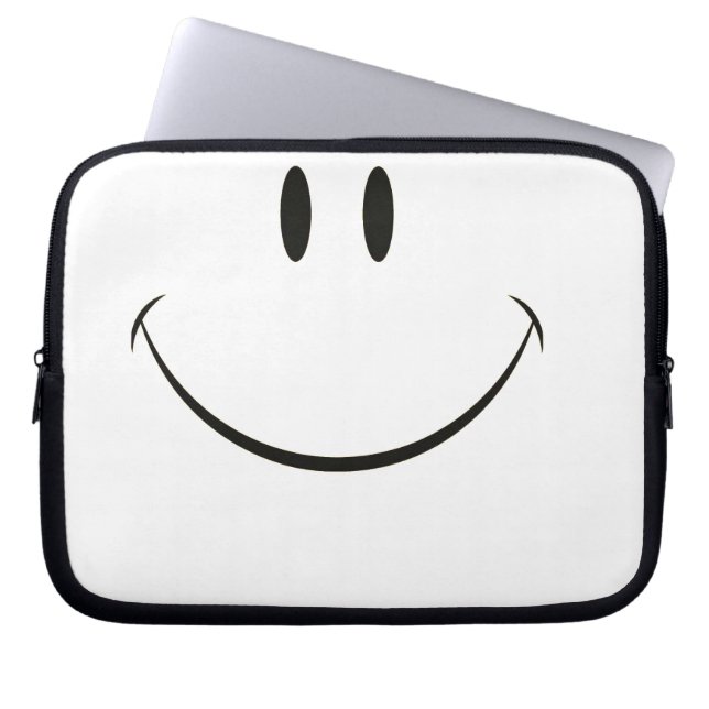 Smiley Laptopschutzhülle (Vorderseite)