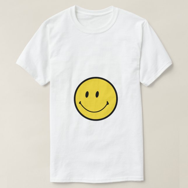Smiley-Logo T-Shirt (Design vorne)