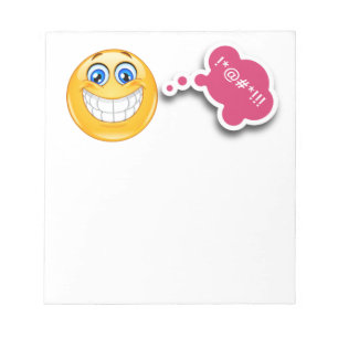 Smiley Note Pad - SRF Notizblock