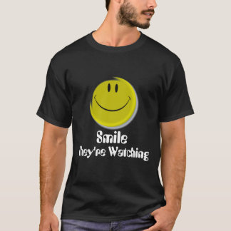 Smiley, passen sie, Lächeln auf T-Shirt