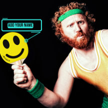 Smiley Ping Pong Paddle