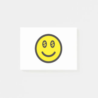 $ SMILEY POST-IT KLEBEZETTEL