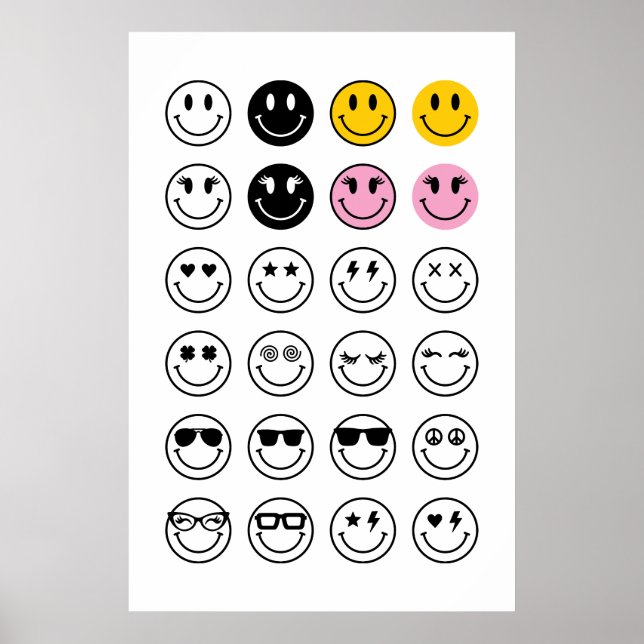 Smiley Poster (Vorne)