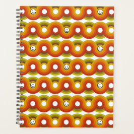 Smiley Vintage Retro Muster Nr. 02 Planer