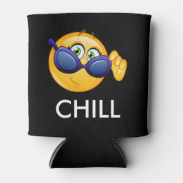 Smilie mit Sonnenbrille Can Cooler - srf Dosenkühler