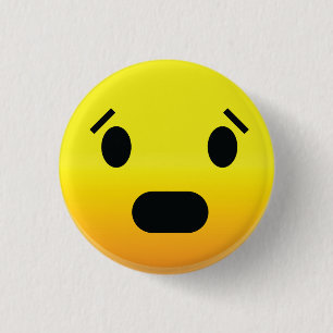 Smilie stellen erschrocken gegenüber button