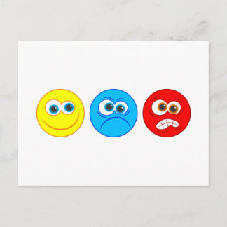 Smilies Postkarte