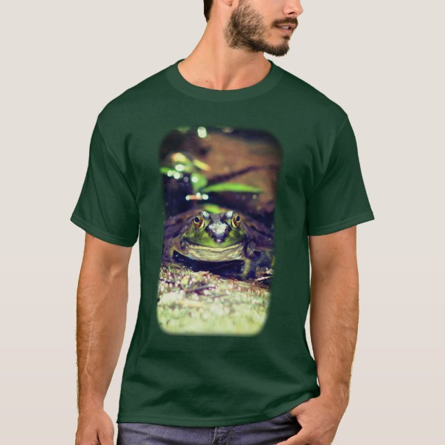 Smiling Bullfrog Nature T-Shirt (Vorderseite)