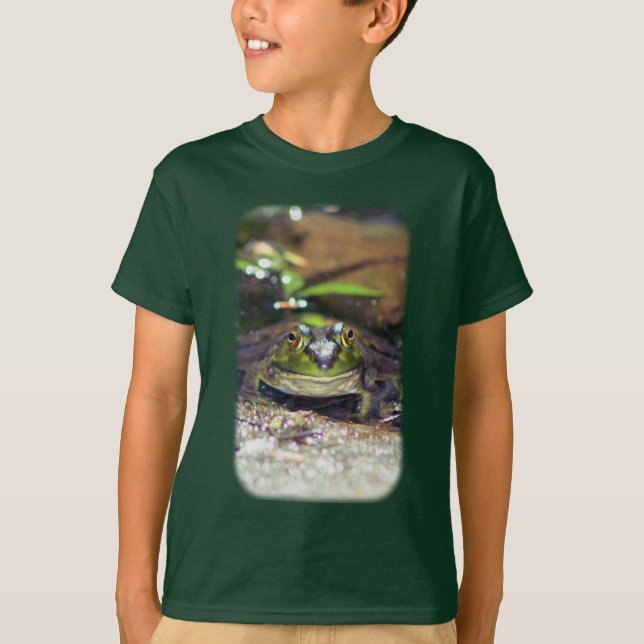 Smiling Bullfrog Nature T-Shirt (Vorderseite)