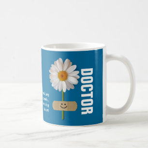 Smiling Daisy Doctor Appreciation Gift Custom Tasse