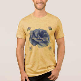 Smiling heart yellow Tri-Blend shirt